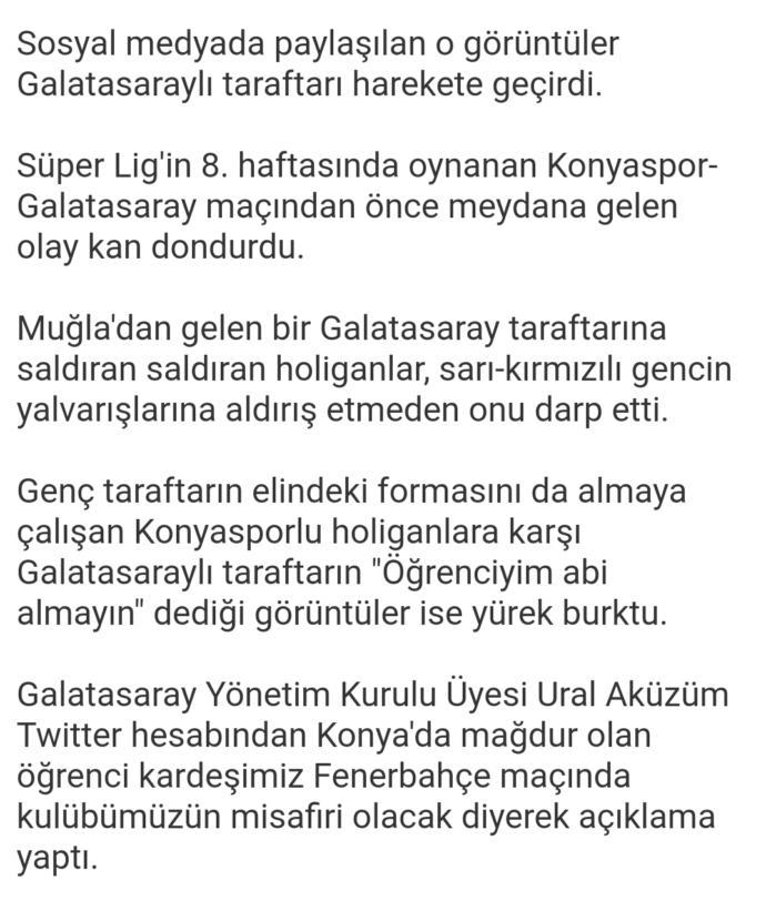 Türk sporunun kanayan yarası: Holiganizm! Galatasaray'lı taraftara yapılan saldırı hakkında ne düşünüyorsunuz?