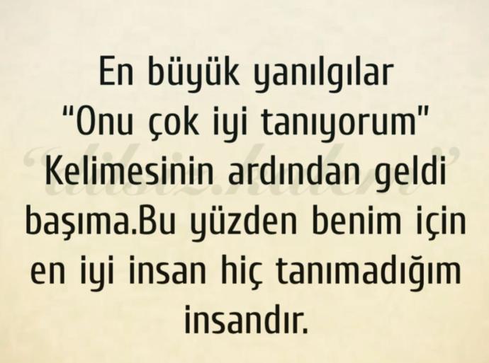 İnsanları gerçekten tanıdığınızı düşünüyor musunuz?