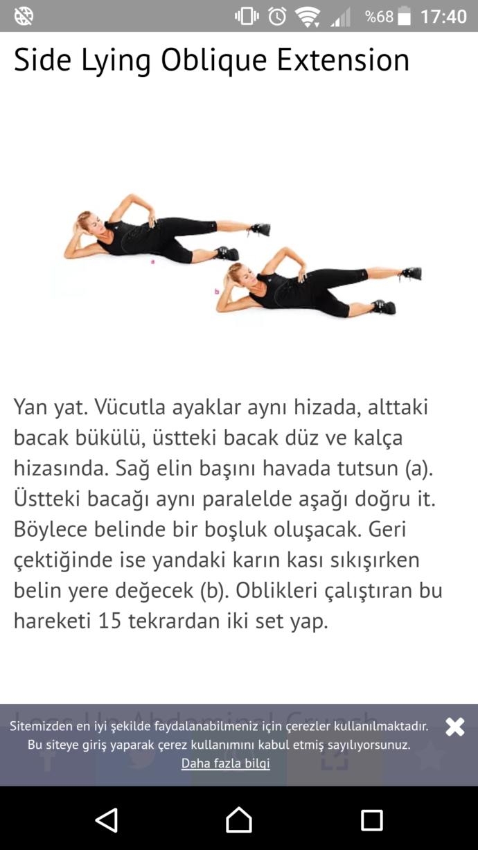 Evde spora başlıycam bu hareketleri sabah kahvaltıdan önce mi ya da akşam yemekten sonra mı ne zaman yapmalıyım?