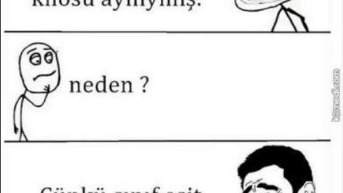 Offf canim sıkıldı hadi herkez cok guldugu bir espriyi soyler mi?