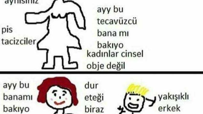 Azgın olan çirkin sapık, abaza oluyorda azhın olan yakışıkşı neden çapkın oluyor?