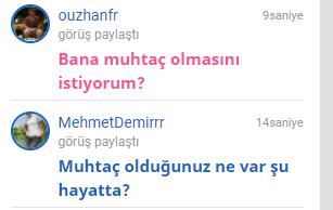 Bana muhtaç olmasını istiyorum?