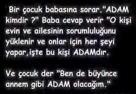 Kime , Adam gibi Adam denilebilir?