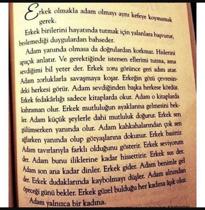 Kime , Adam gibi Adam denilebilir?