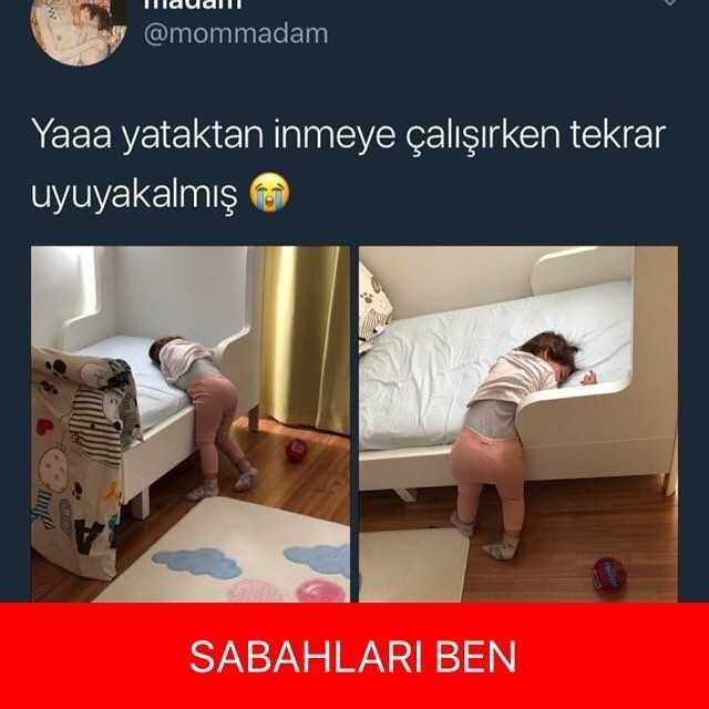 Kimler uyandıktan sonra böyle oluyor😂?