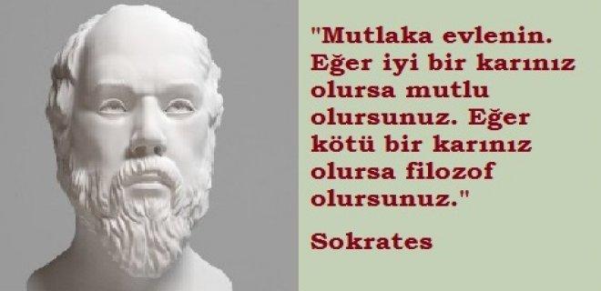 Evlilik hakkında Sokrates gibi düşünenler ? 