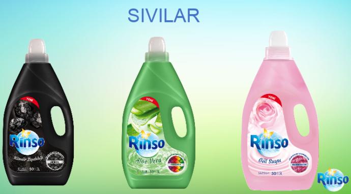 Rinso Doğanın Gücü Sıvı Deterjan Serisi