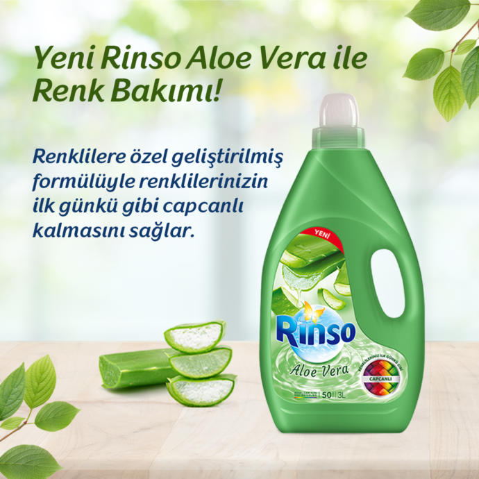Rinso Sıvı Aloe Vera