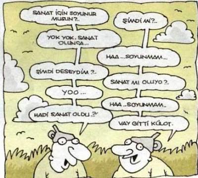 Sanat için soyunur musunuz?