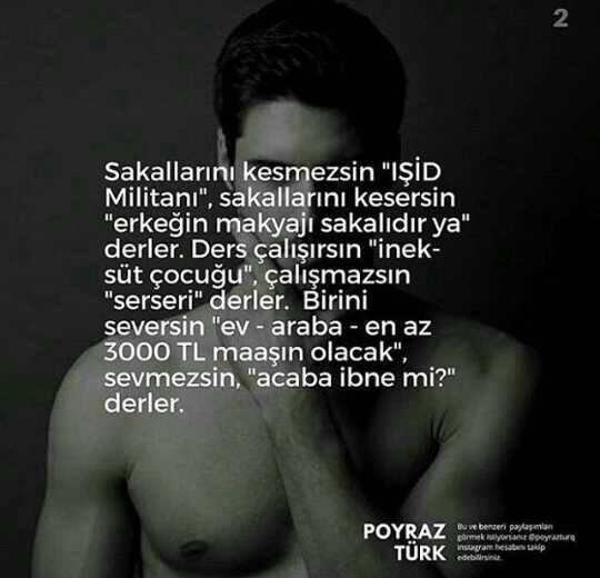 Türkiye'de de erkek olmak nasıl bir duygu??