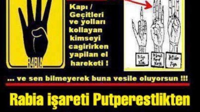 AKPnin yaptigi Rabia sembolunun ne anlama geldigini biliyormuydunuz?