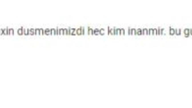 Bu Azeri Türklere küfür mü ediyor?