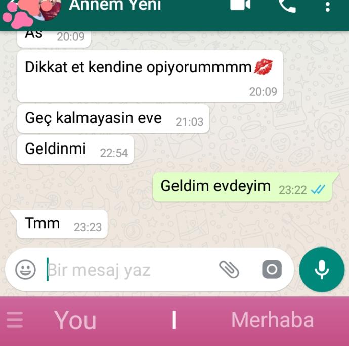 Annem ne zaman beni sık boğaz etmekten vazgeçecekkk :D?