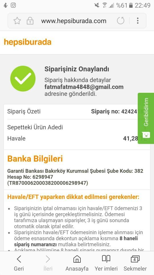 Arkadaslar bunu nereye yatircam ben siparis verdim havale ile ama garanti nin herhangibi bir bankamatigindenmi yatircam?
