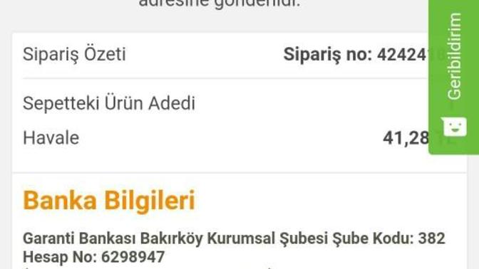 Arkadaslar bunu nereye yatircam ben siparis verdim havale ile ama garanti nin herhangibi bir bankamatigindenmi yatircam?