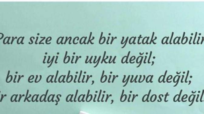 Para bir çok sorunu çözer mi?