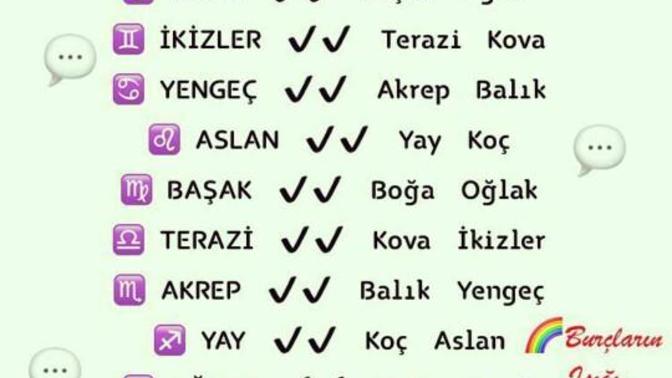 Hangi Burçlarla Anlaşıyorsunuz?