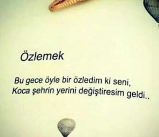 Özlediğin biri var mı??