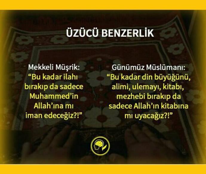 Sadece Kuran yeterli midir? Allah yeter diyor ama inanmayan beri gelsin?