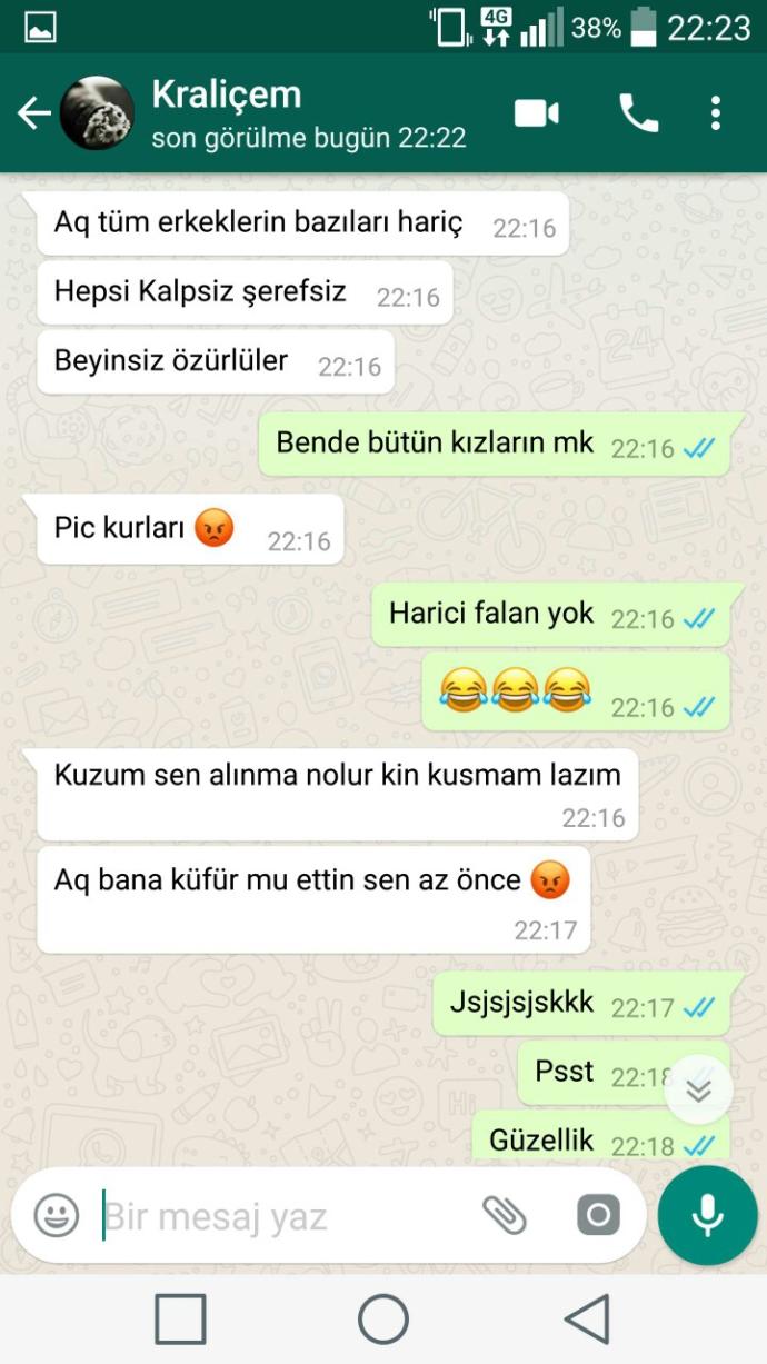 Bu erkek düşmanlığıda neyin nesi😂?