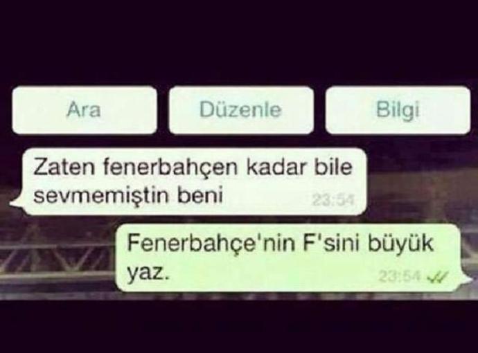Sevgiliniz "Ben mi yoksa tuttuğun takım mı?" diye sorarsa eğer, cevabınız ne olurdu?