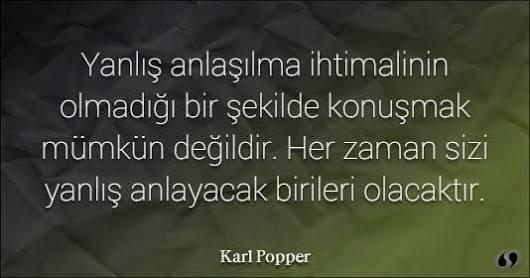 Yanlış anlaşılmaktan ya da olduğunuzdan daha farklı biri olarak tanınmaktan korkar mısınız?