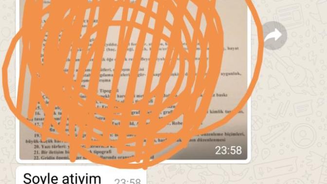 Uni whatsapp grubunda kimse beni takmiyor?