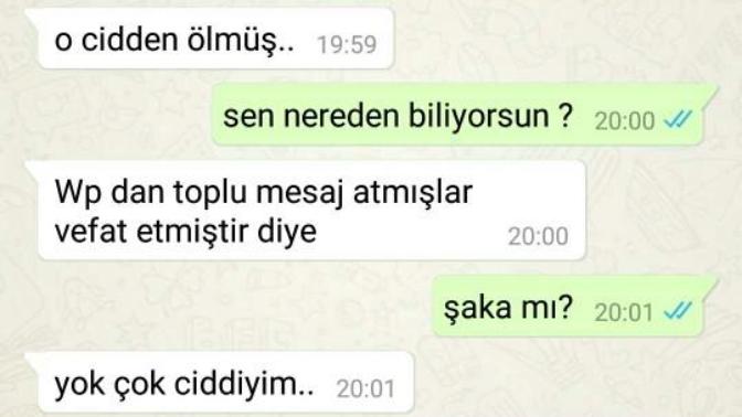 Eski sevgilim ölmüş?