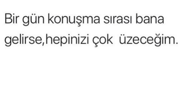 Peki o konuşma sırası size gelirse  bir  gün.. O zaman ne olur?