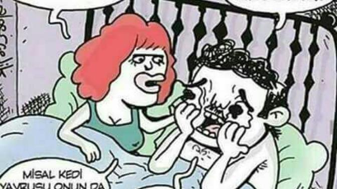 Üzülmeyin sakin erkekler! Karikatür nasıl?