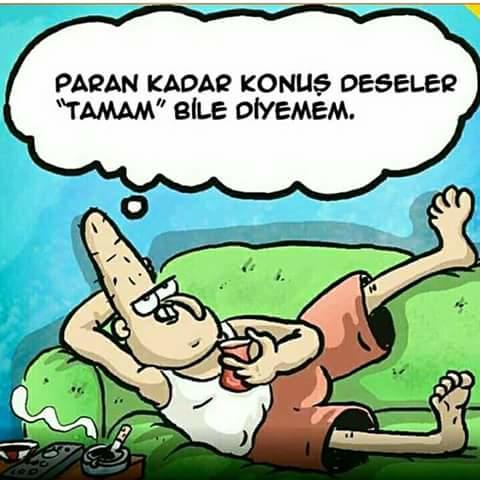 Eşiniz/sevgiliniz size paran kadar konuş dese ne dersiniz?