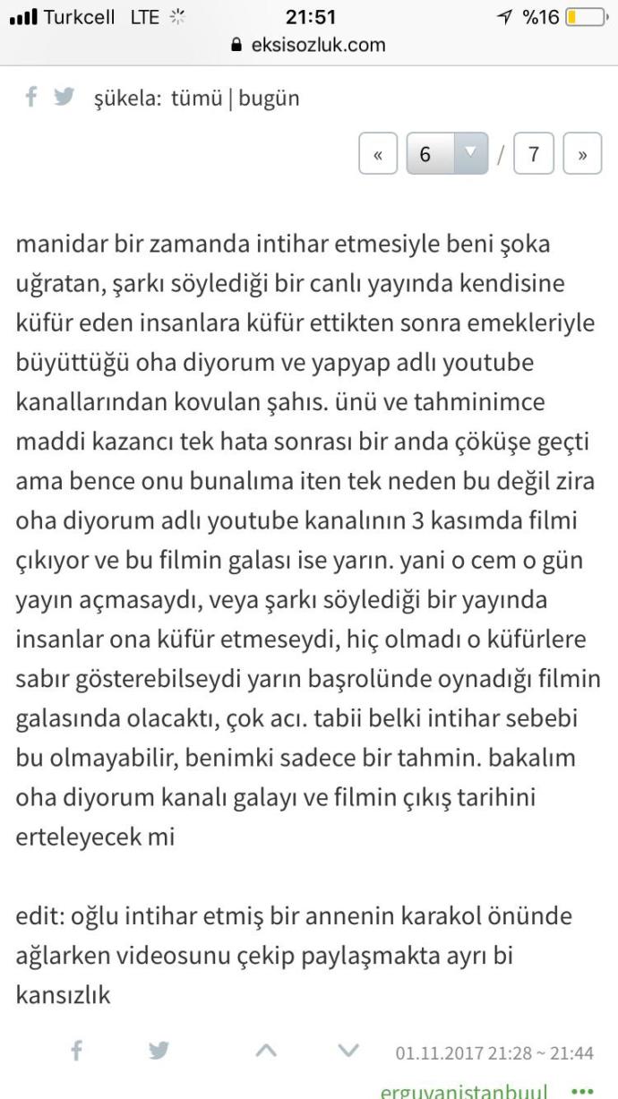 Cem Korkmaz intihar etti! Bir insanı intihar etme derecesine getiren ne olabilir?