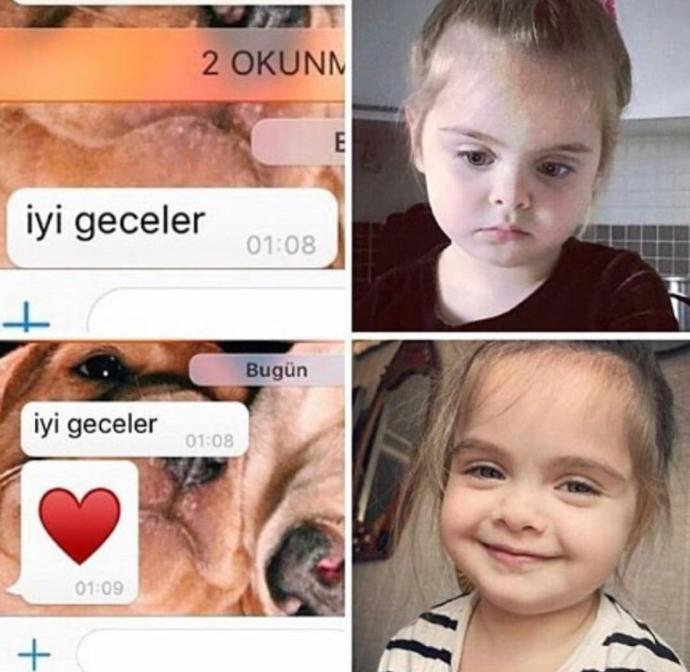 İyi geceler mesajı sizi mutlu eder mi?