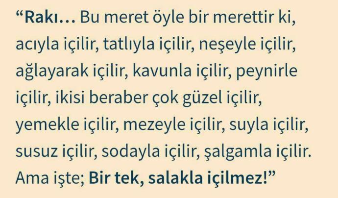 Sizce rakı nasıl ve kimle içilir ??