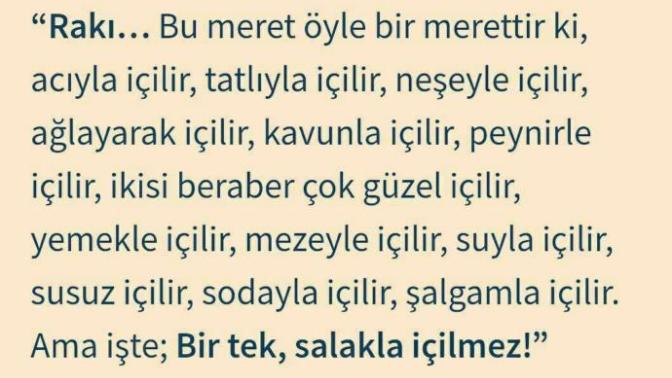 Sizce rakı nasıl ve kimle içilir?