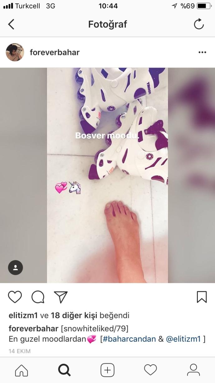 Bahar Candan’ın ayakları güzel mi sizce?