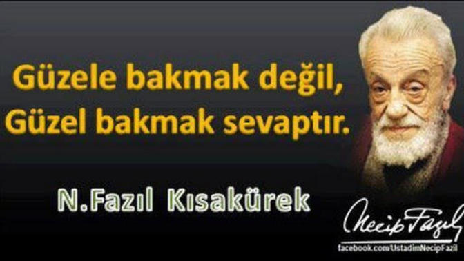 Güzele bakmak mı, güzel bakmak mı sevap?