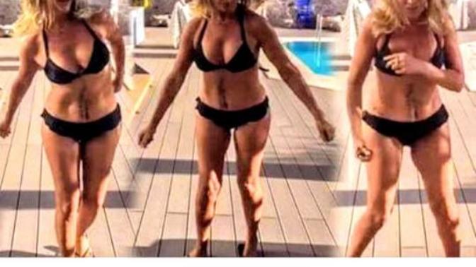 Hülya Avşar 18'lik kızlara taş çıkartmıyor mu?