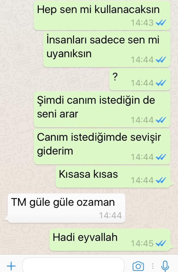 Param var diye kandırdım cinsellik yaşadım bıraktım sizce nasıl olmuştur?