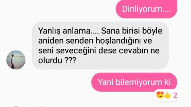 Sizce bu cocuk benden hoslaniyor mu?