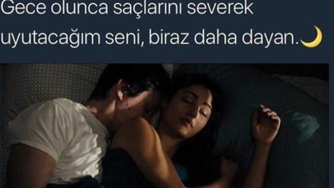 Saçlarını severekkk koklayarak uyduğunuz  ya da  uyumayı istediğiniz biri var mı?