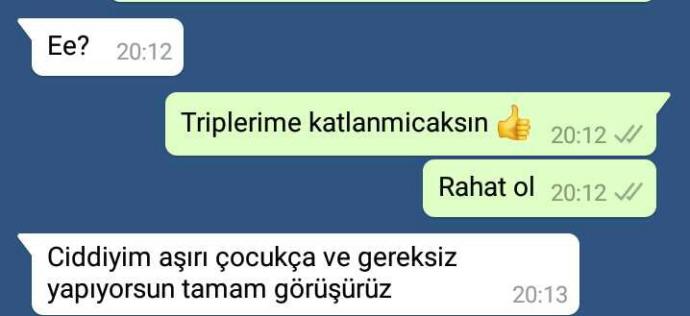Çok kötü kavga ettik bir daha yazar mı??