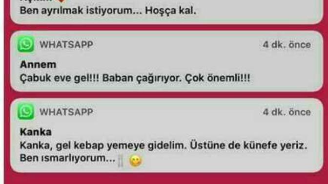 Önce hangi mesajı cevaplarsiniz?