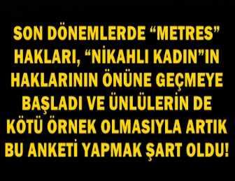 Kadın haklarında “Evdeki kadın ”mı, Yoksa “Metres” mi mağdur?..