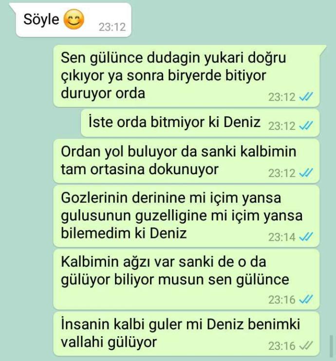 Sizce çok mu seviyorum??