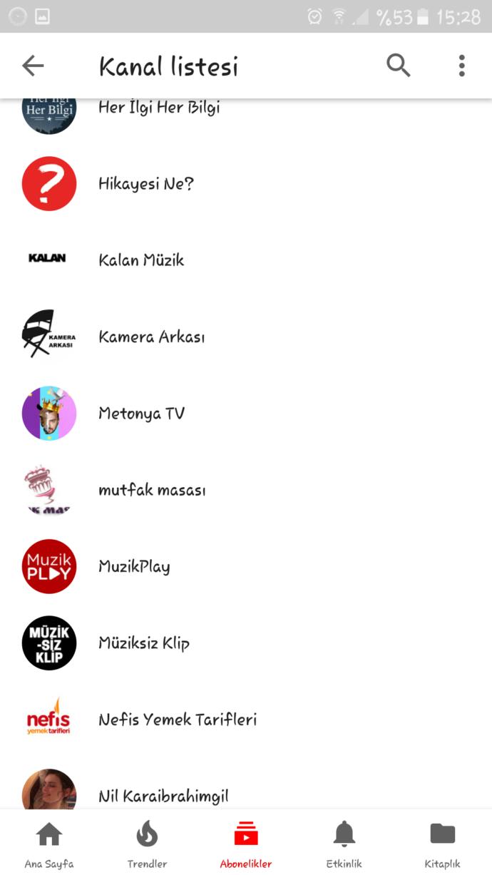 Youtube'da beğendiğiniz kanallara abone olur musunuz? Hangi kanallara abonesiniz?