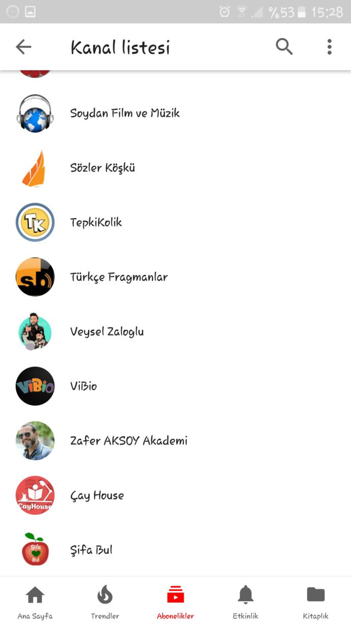 Youtube'da beğendiğiniz kanallara abone olur musunuz? Hangi kanallara abonesiniz?
