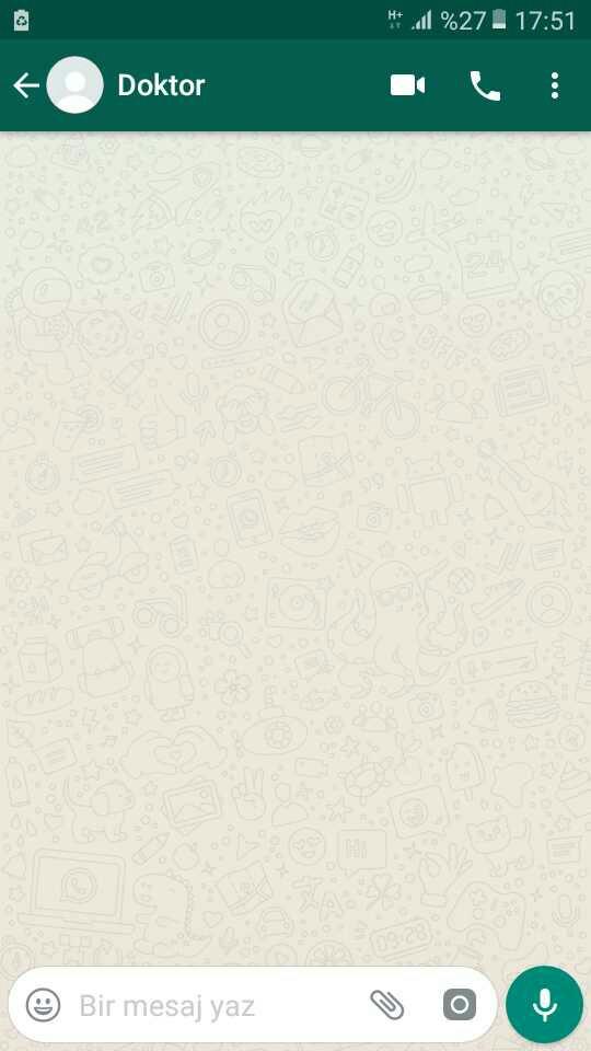 WhatsApp duvar kağıdınızda ne var?