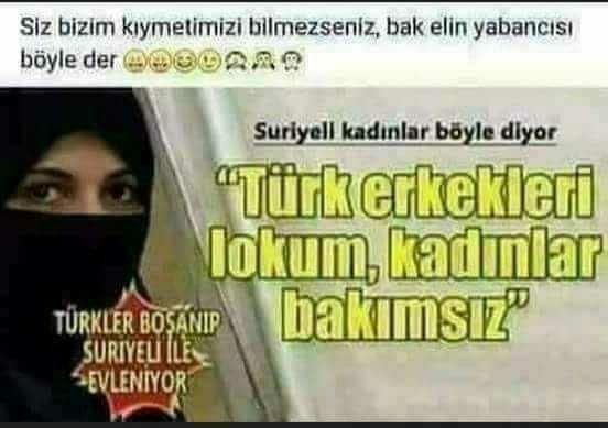 Bakın Suriyeli kadınlar ne diyor 😂??