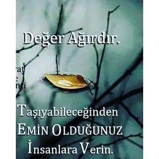 Sahip olduğumuz en değerli şeyleri yazalım mı?